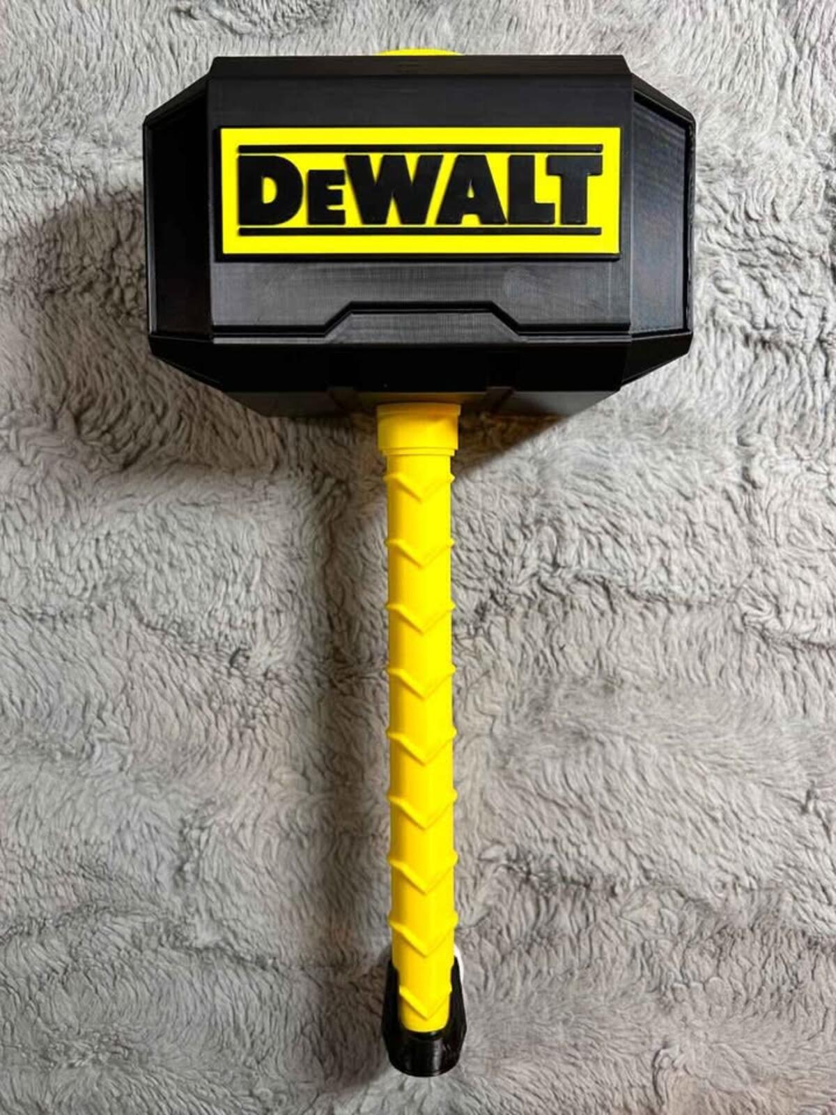 Power Tool Designs As Thors Hammer