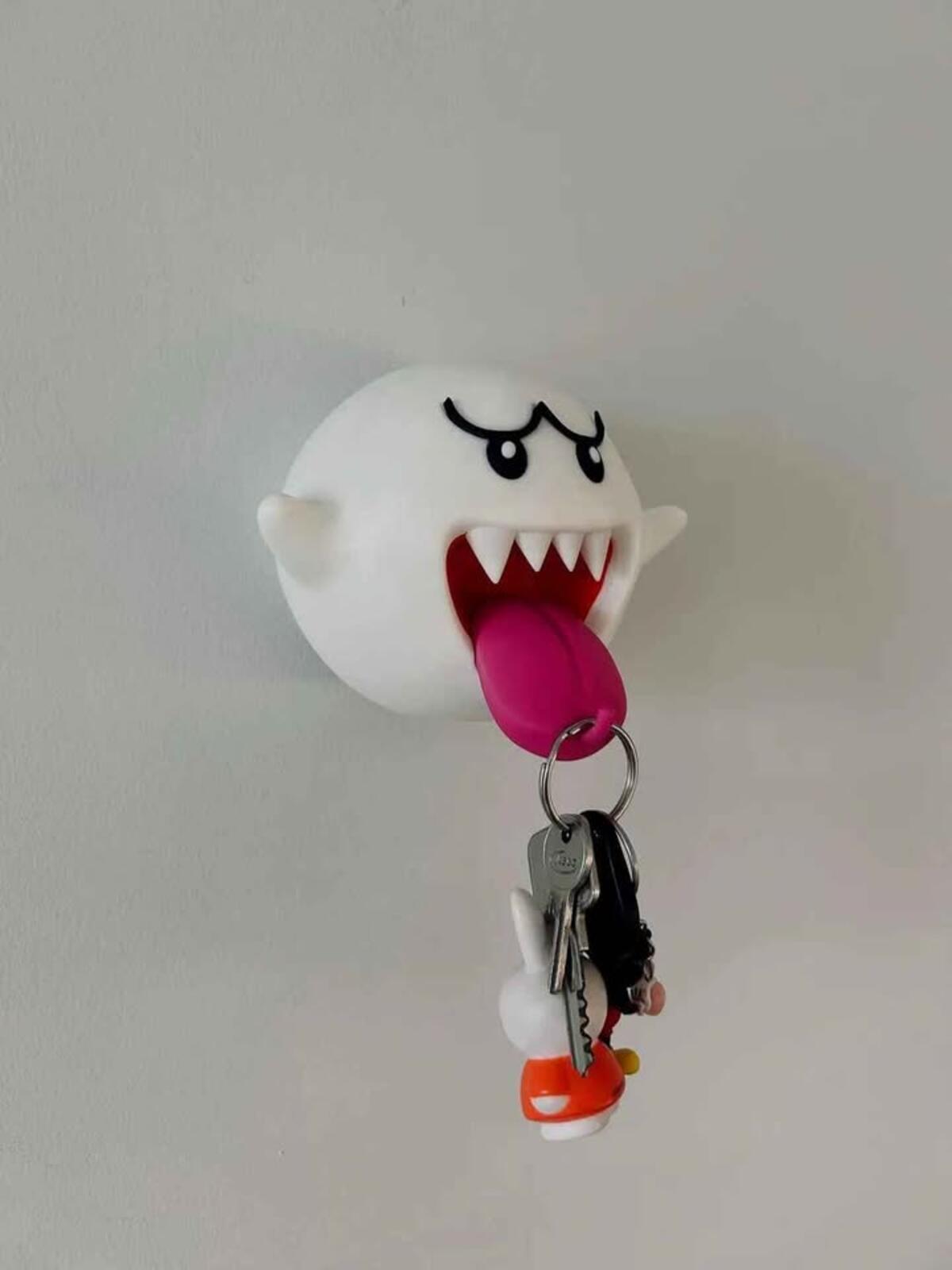 Mario Boo Key Holder
