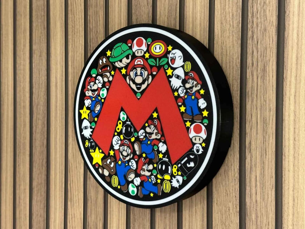 Super Mario Characters Lightbox