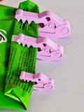 Crocodile Bag Clips With Lock