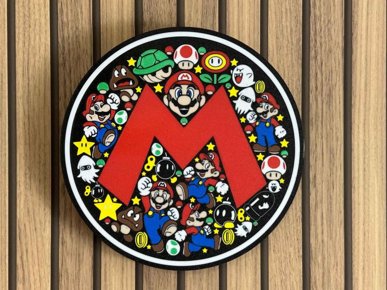 Super Mario Characters Lightbox