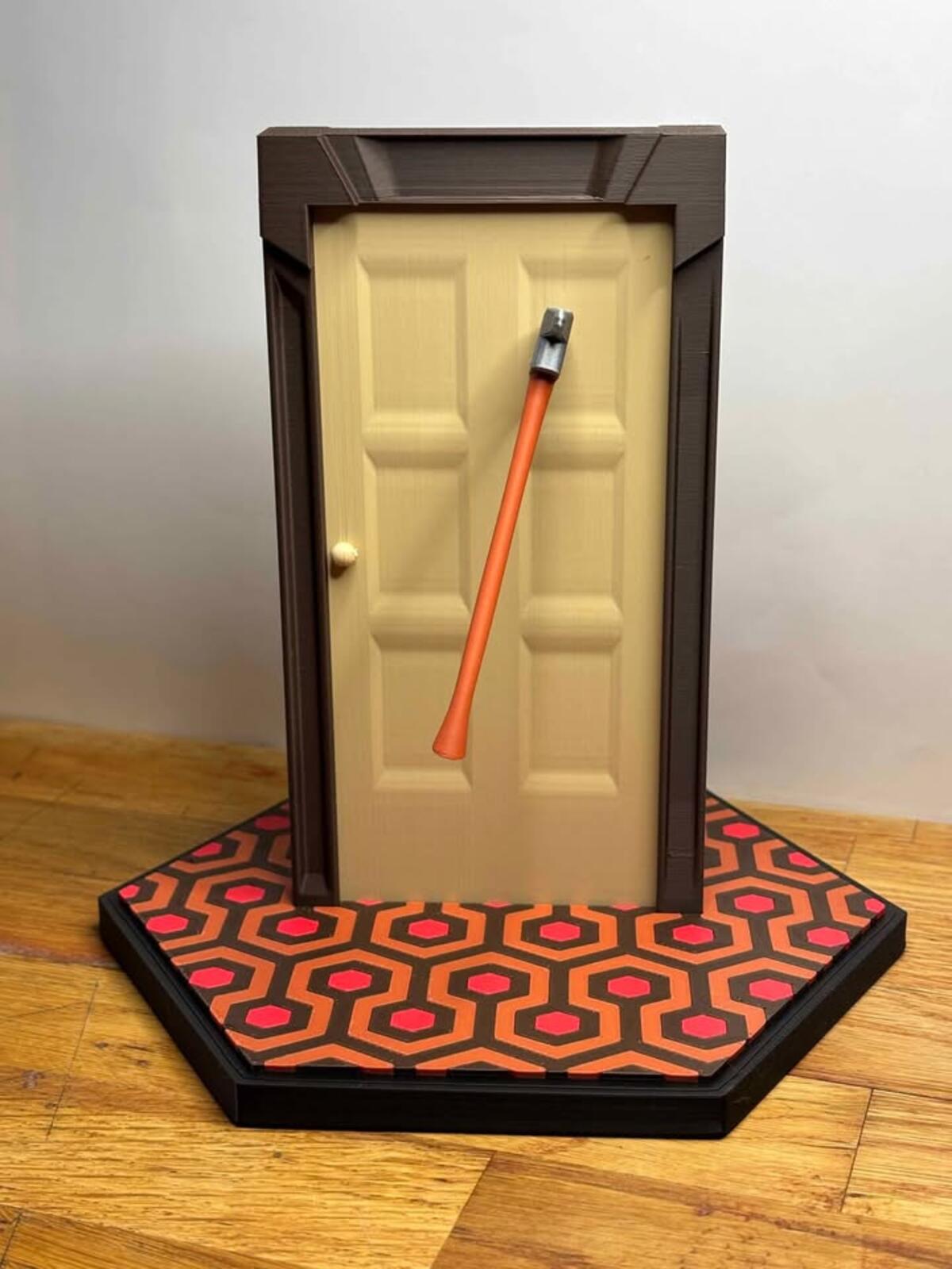 Here's Johnny! Diorama