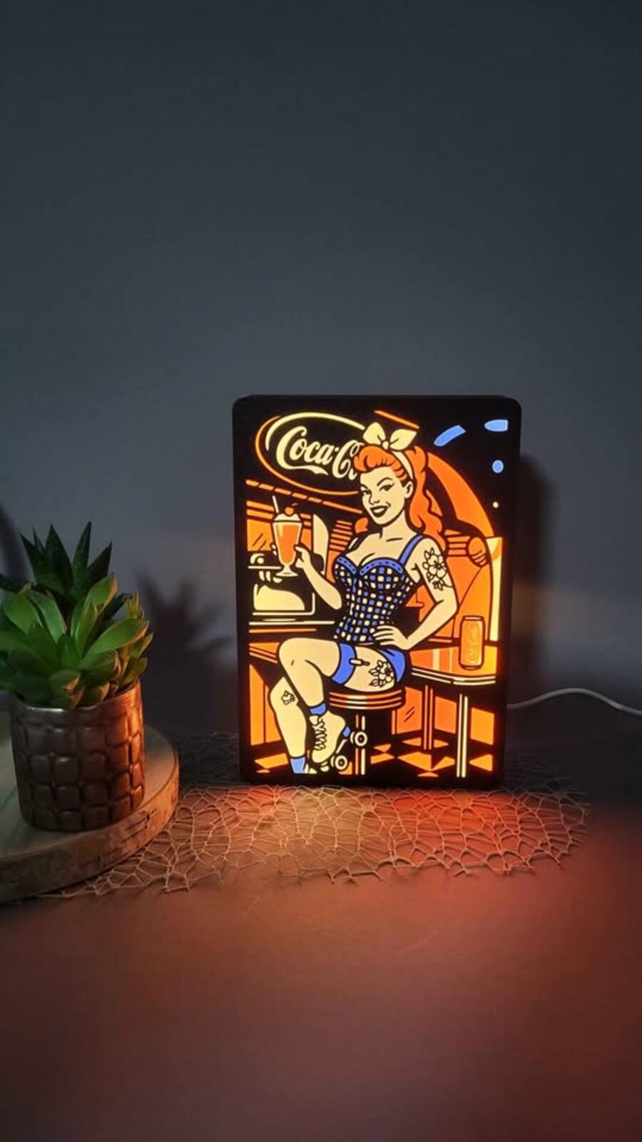 Coca-Cola Bar Lightbox