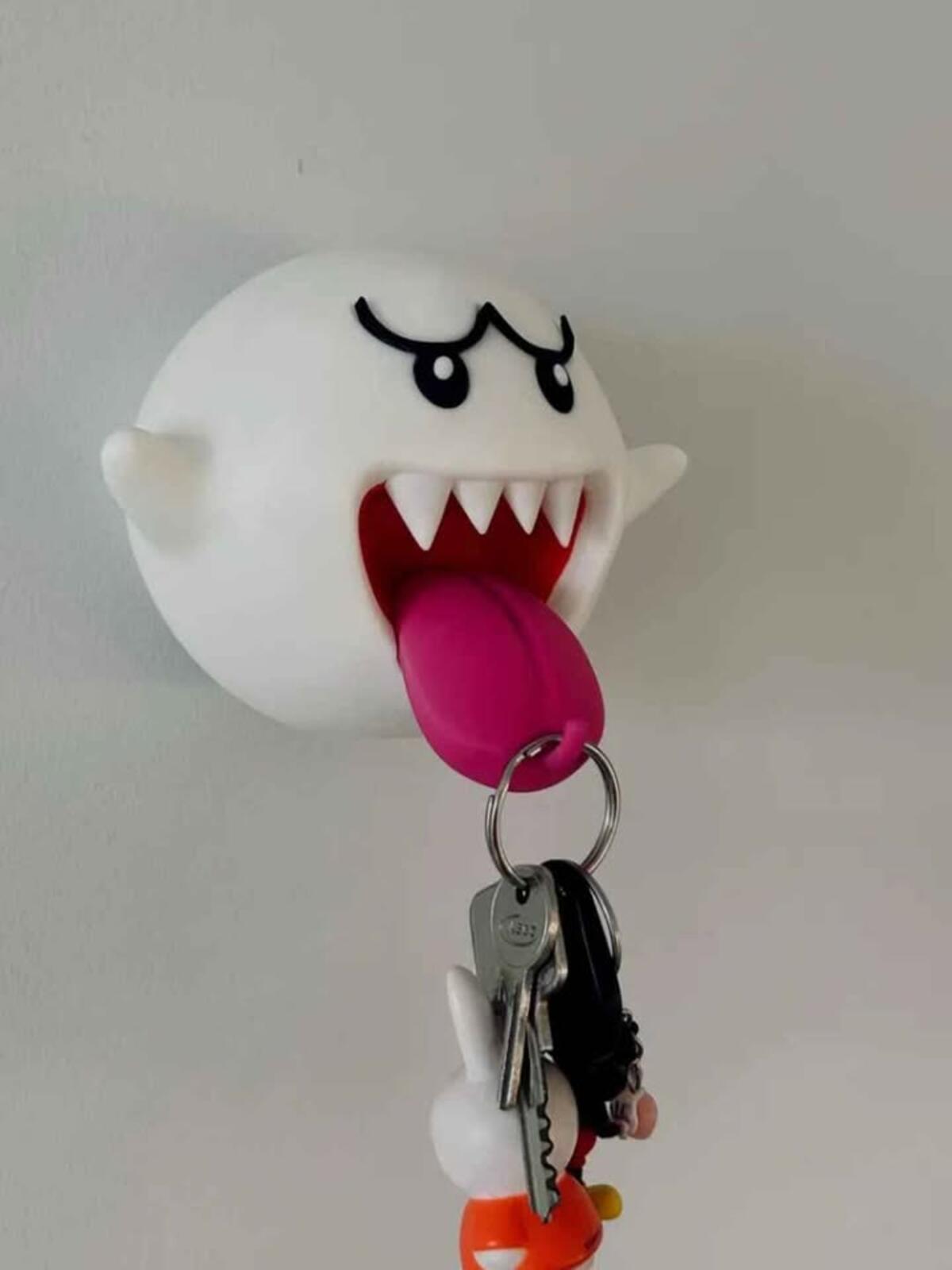 Mario Boo Key Holder