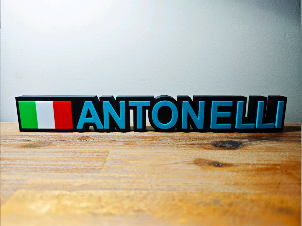 Andrea Kimi Antonelli Plaque