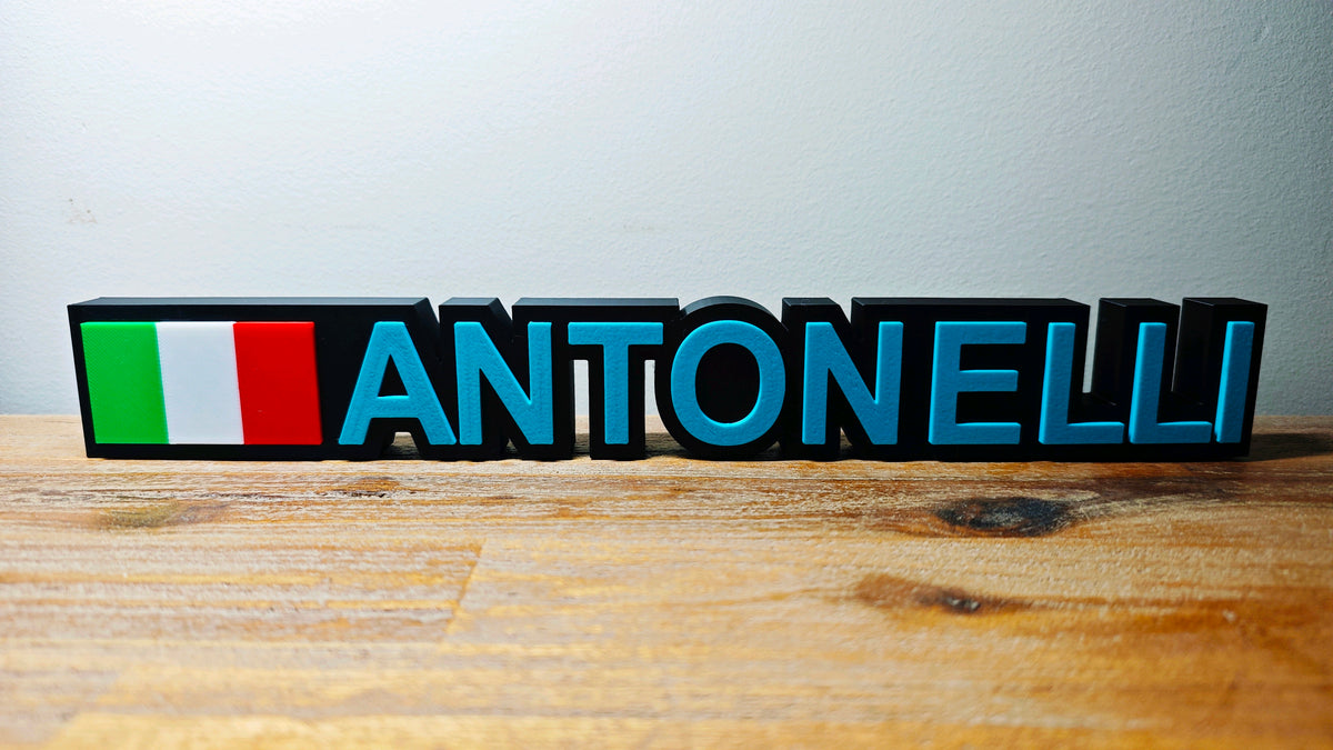 Andrea Kimi Antonelli Plaque