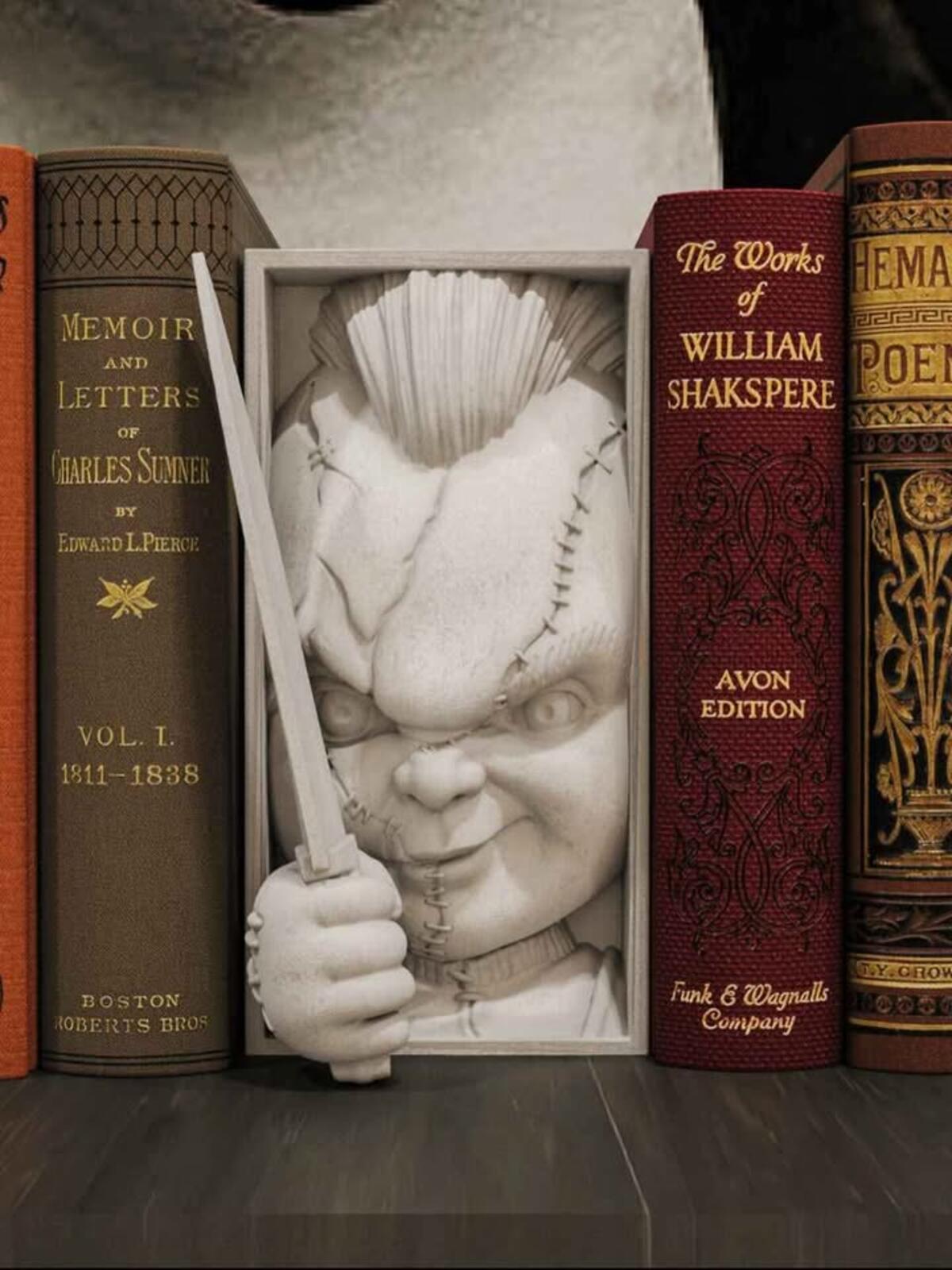Horror Movie Villain Book Nooks