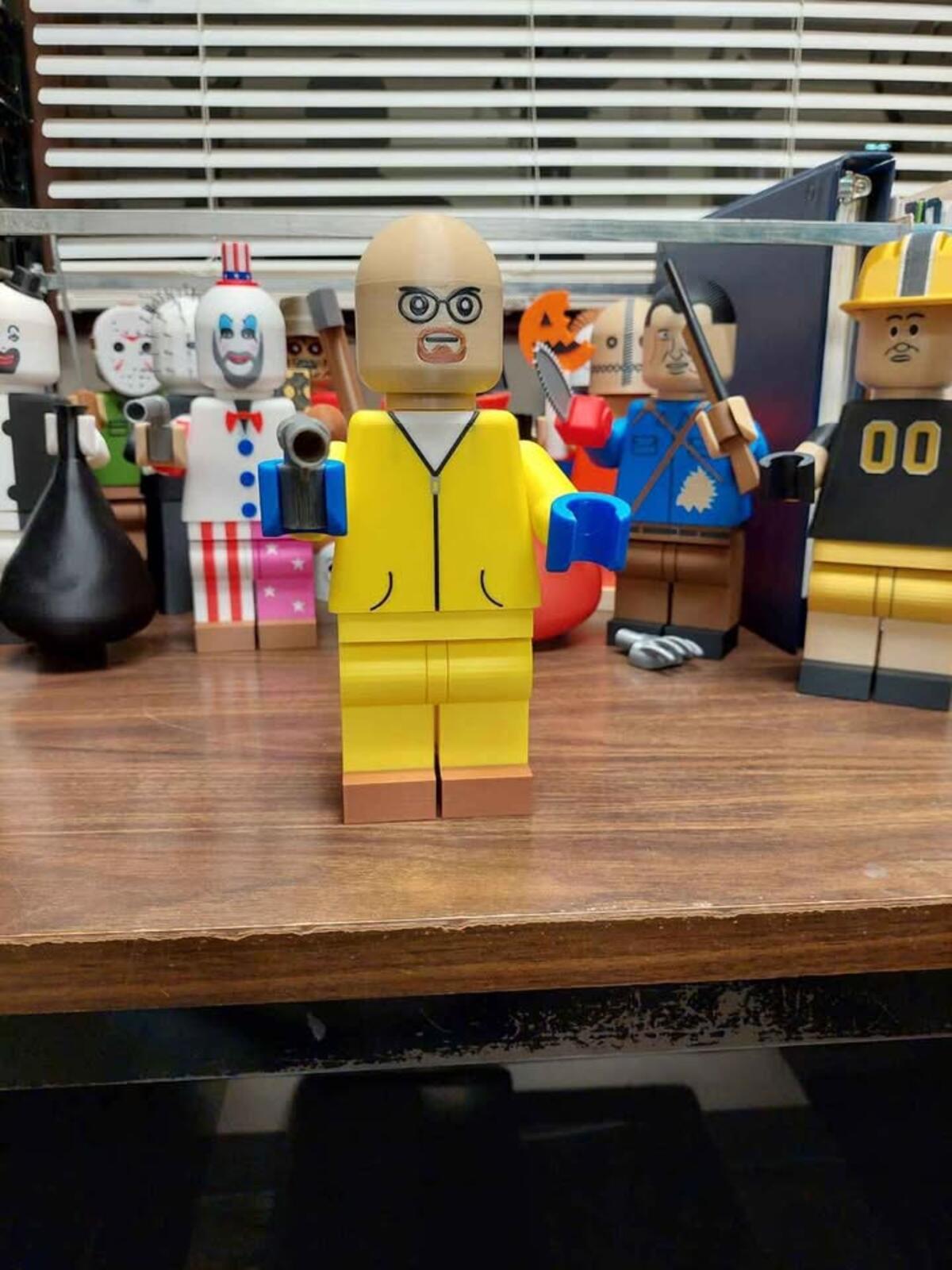 Giant Lego Walter White