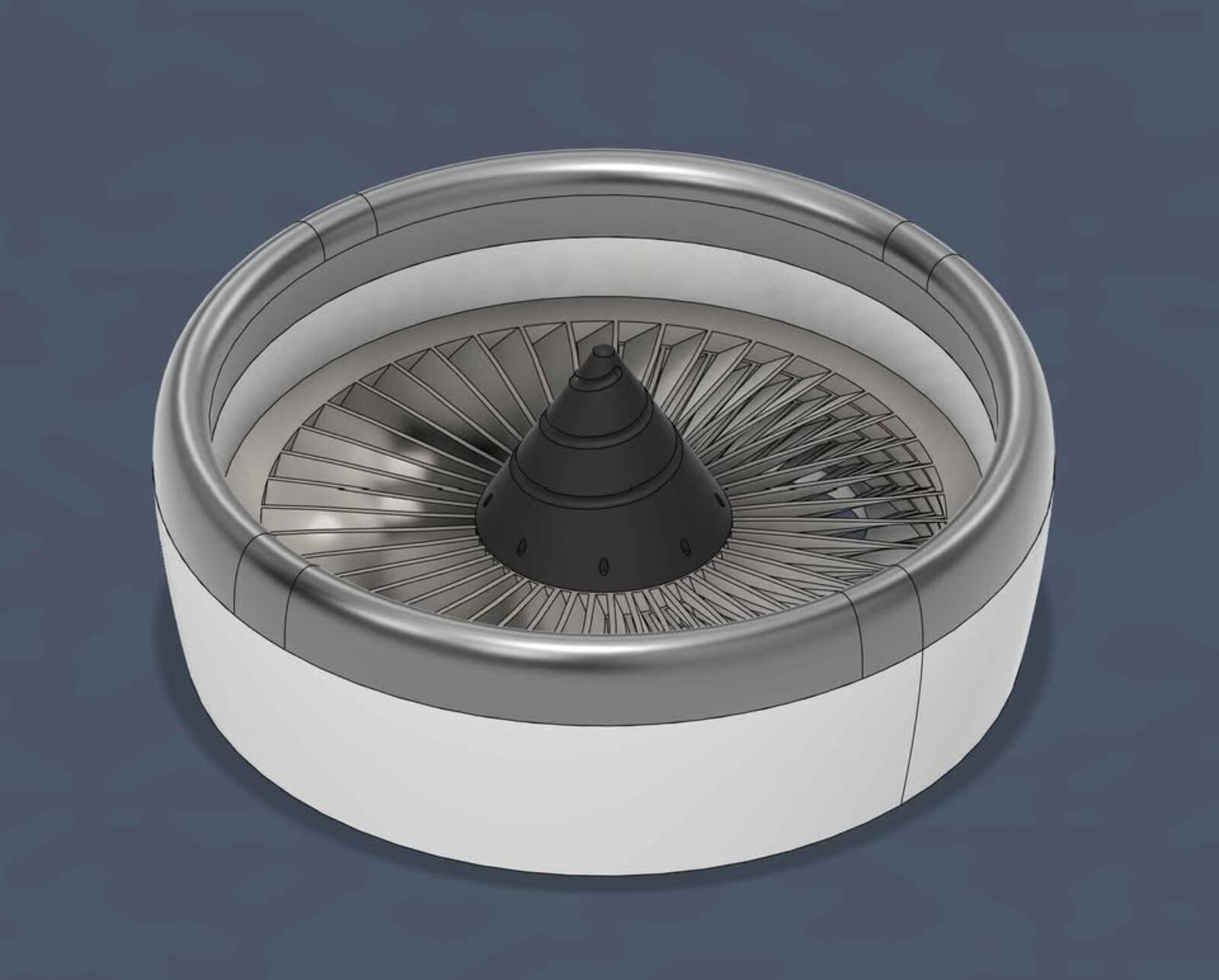 Jet Engine Coaster Set (4)