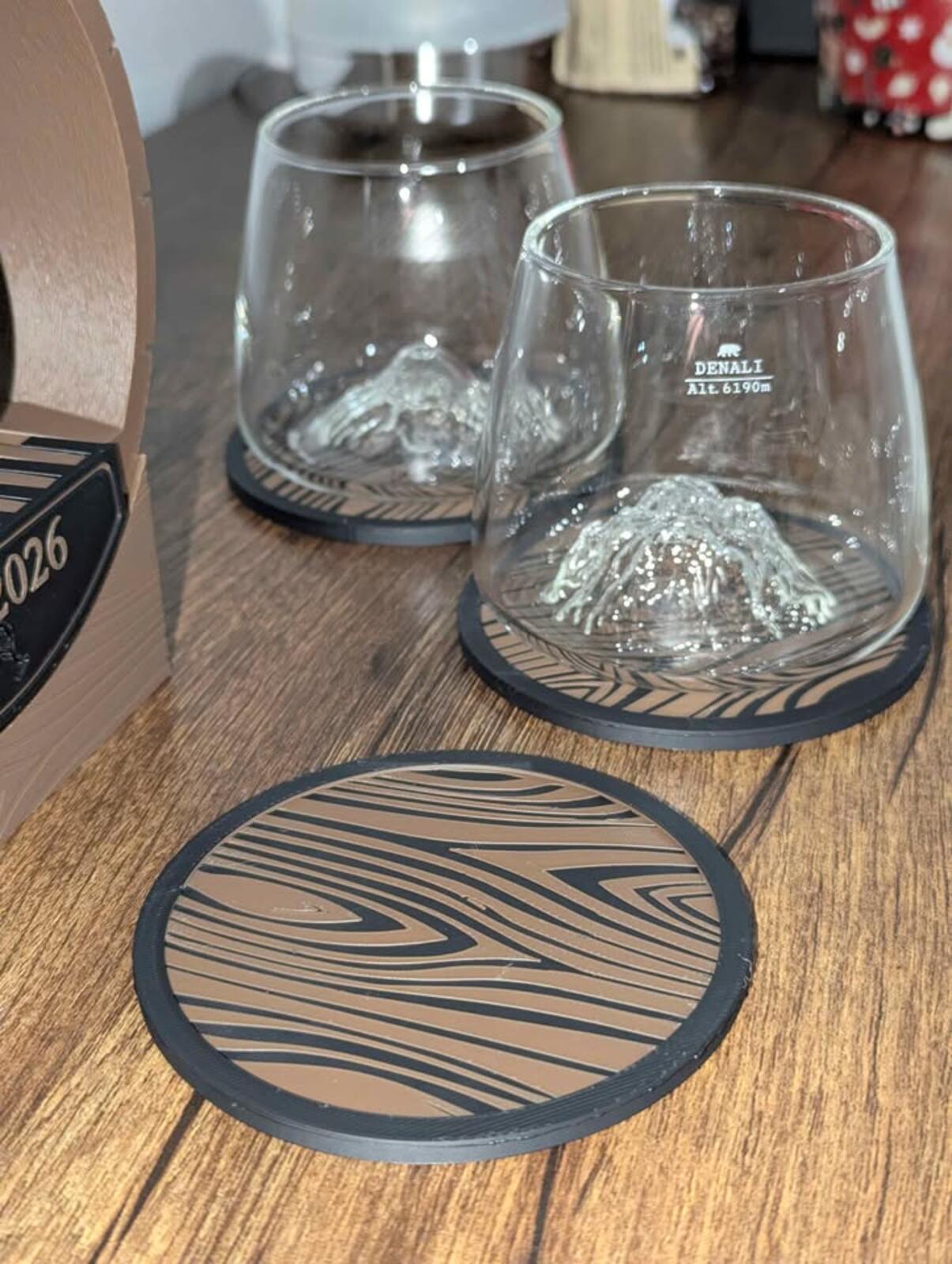 Vintage Barrel Coaster Set (10)