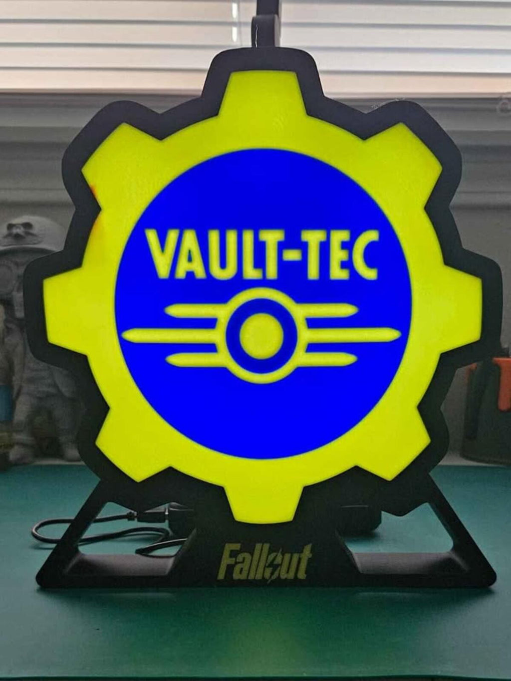 Vault-Tec Lightbox With Stand