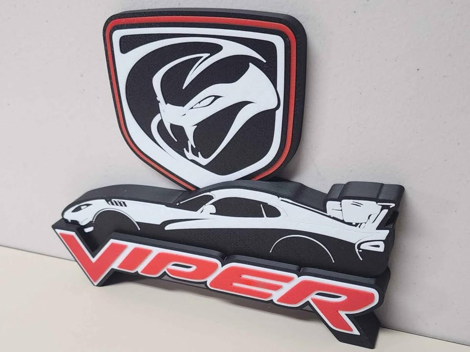 Dodge Viper Shelf Display