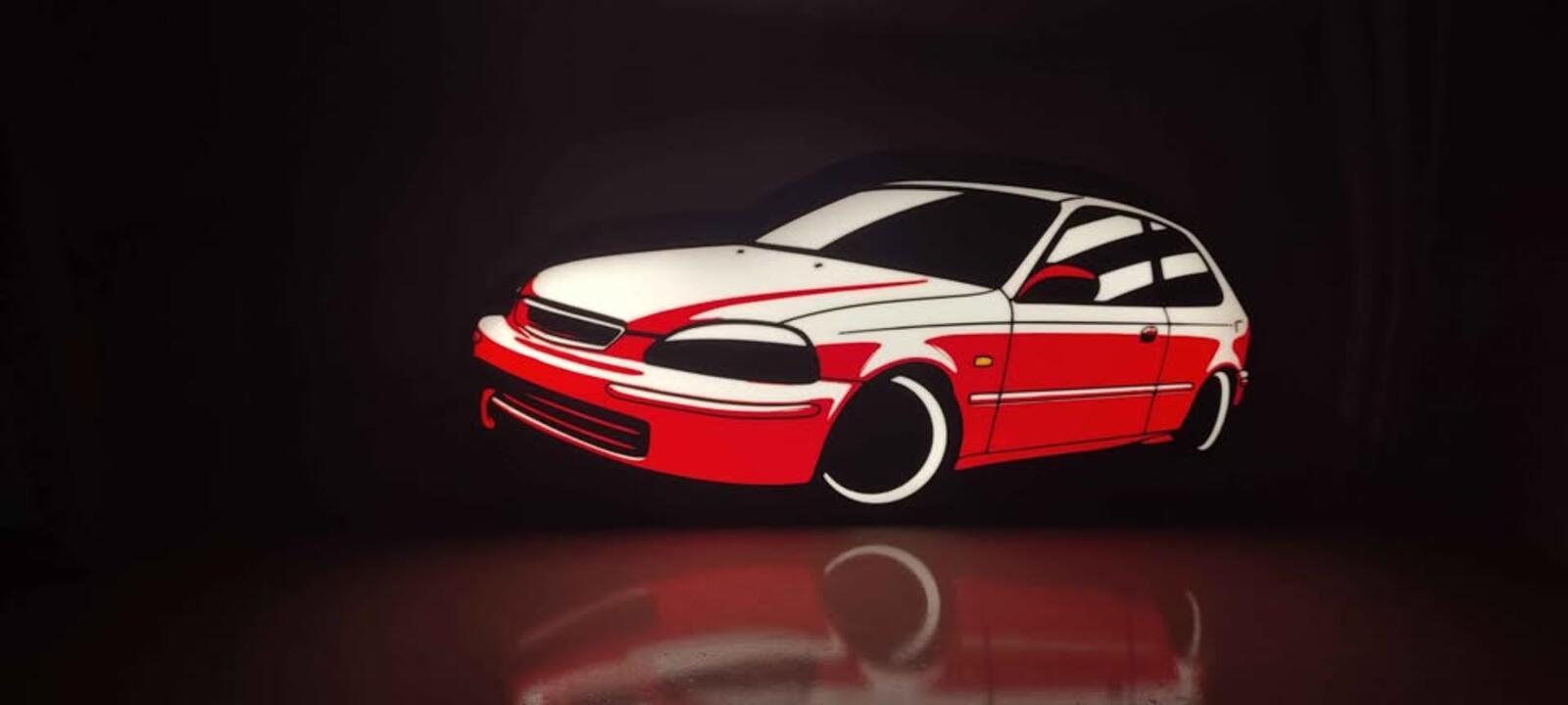 Honda Civic EK Lightbox