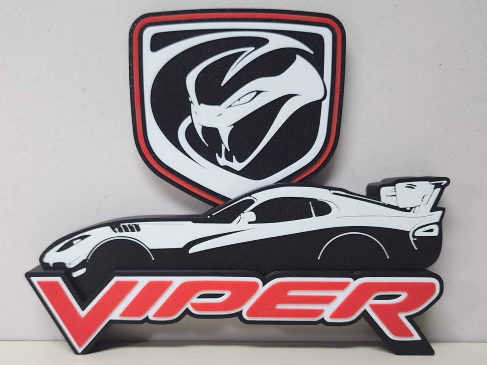 Dodge Viper Shelf Display
