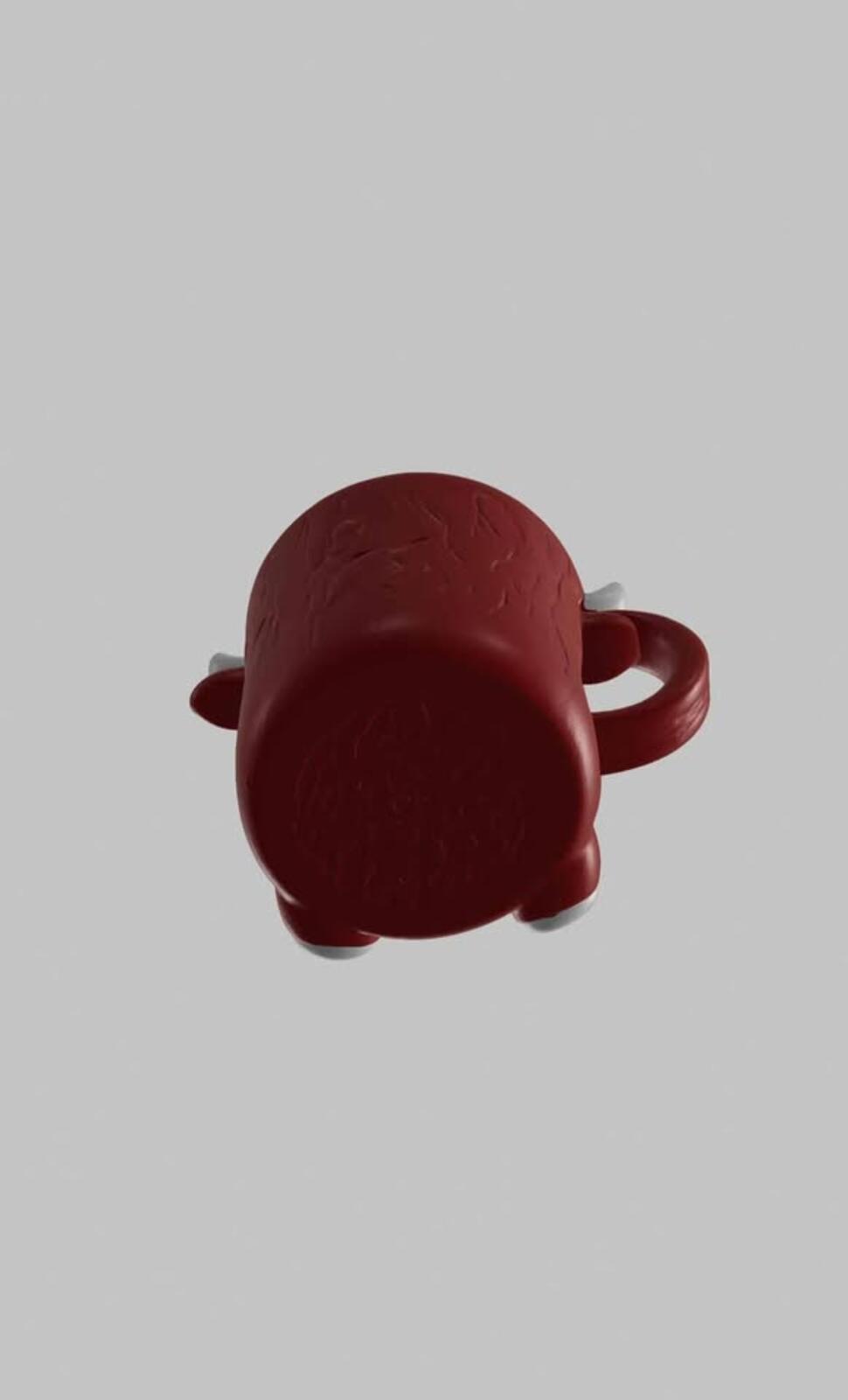Highland Cow Ice Cream Pint Holder