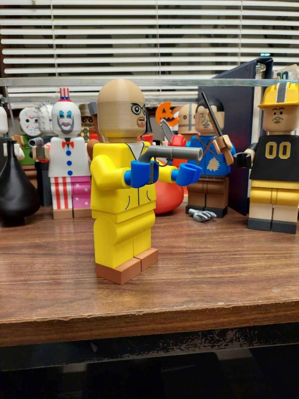 Giant Lego Walter White