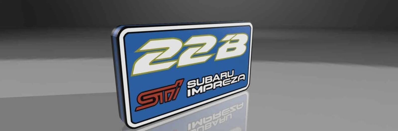 Subaru 22B STI Lightbox