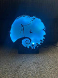 The Nightmare Before Christmas Lightbox With Stand