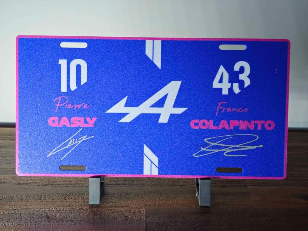 F1 2026 Decorative License Plates