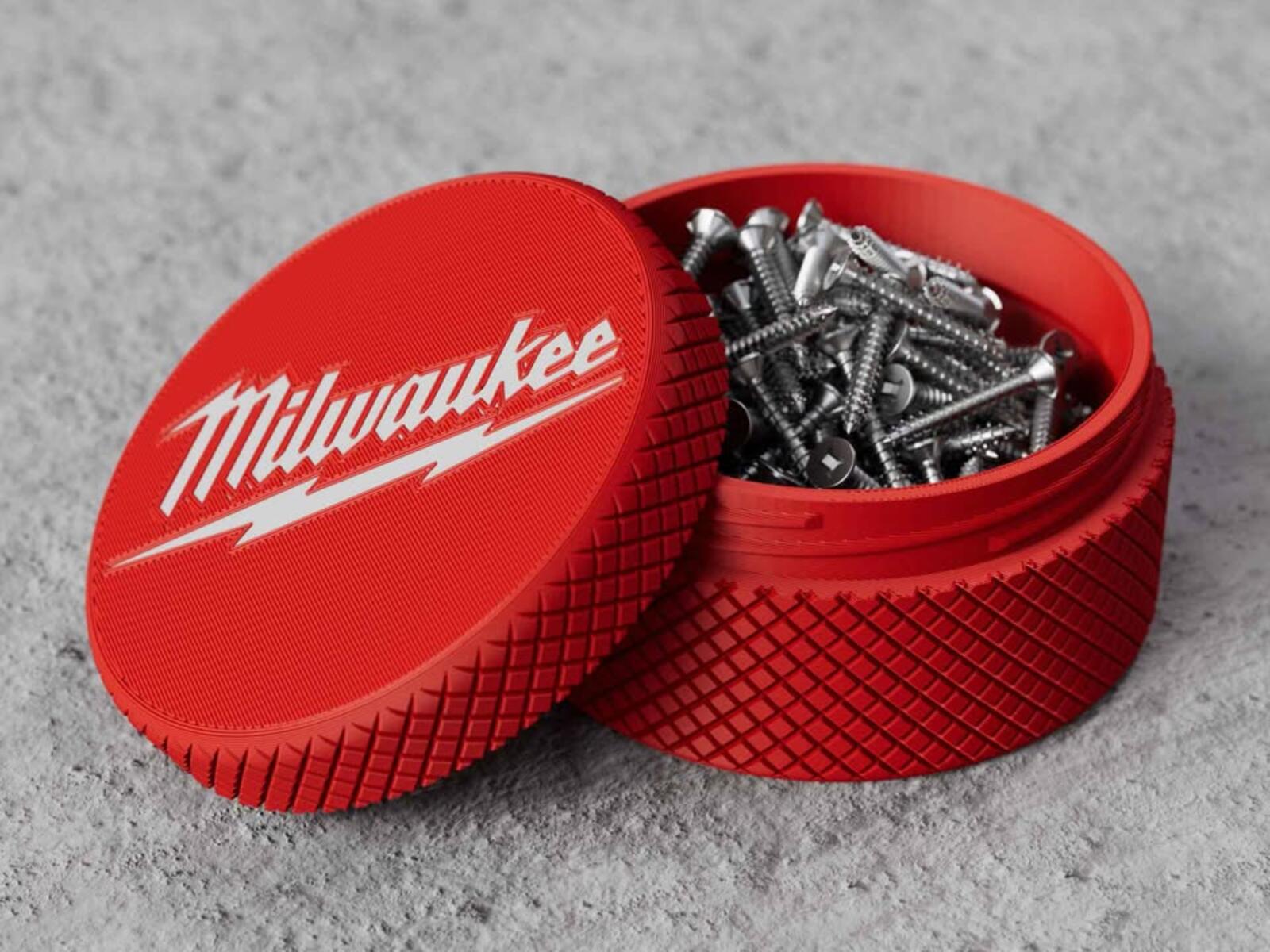 Milwaukee Container - Screw & Parts Storage Box