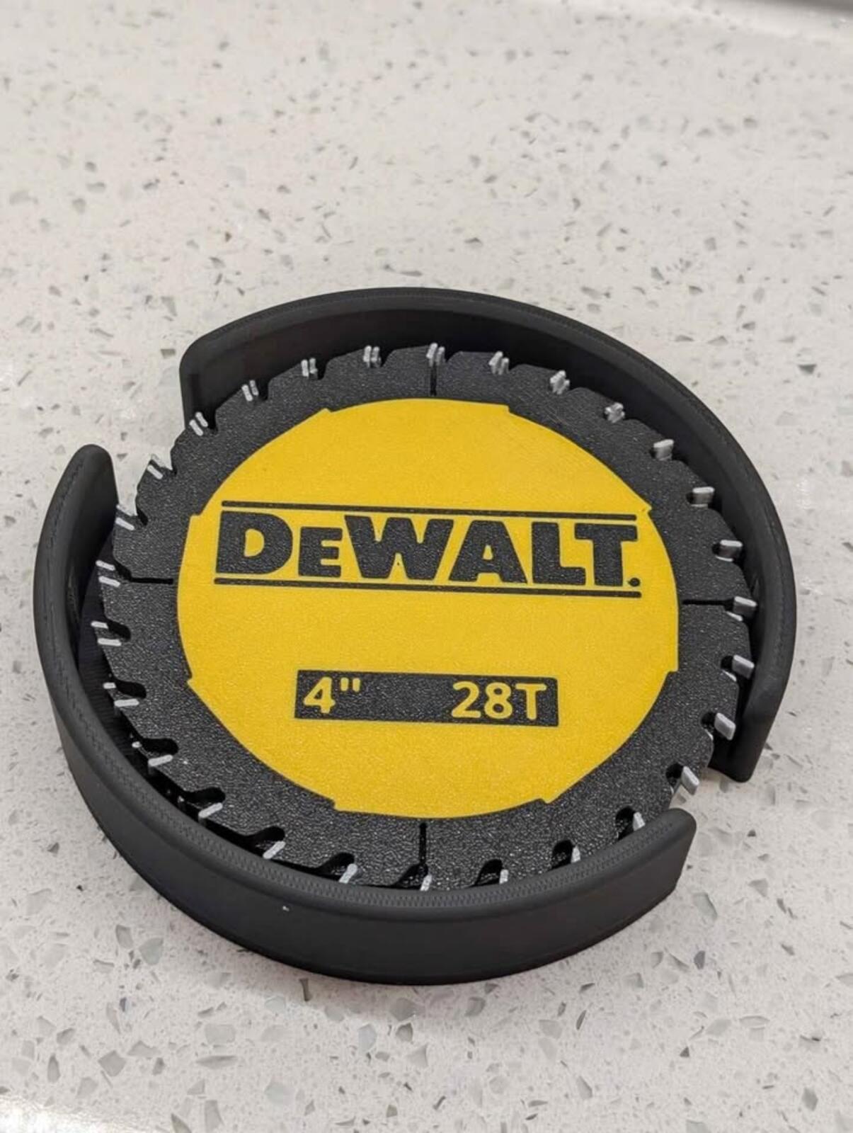 DeWalt Saw Blade Coaster Set (4)