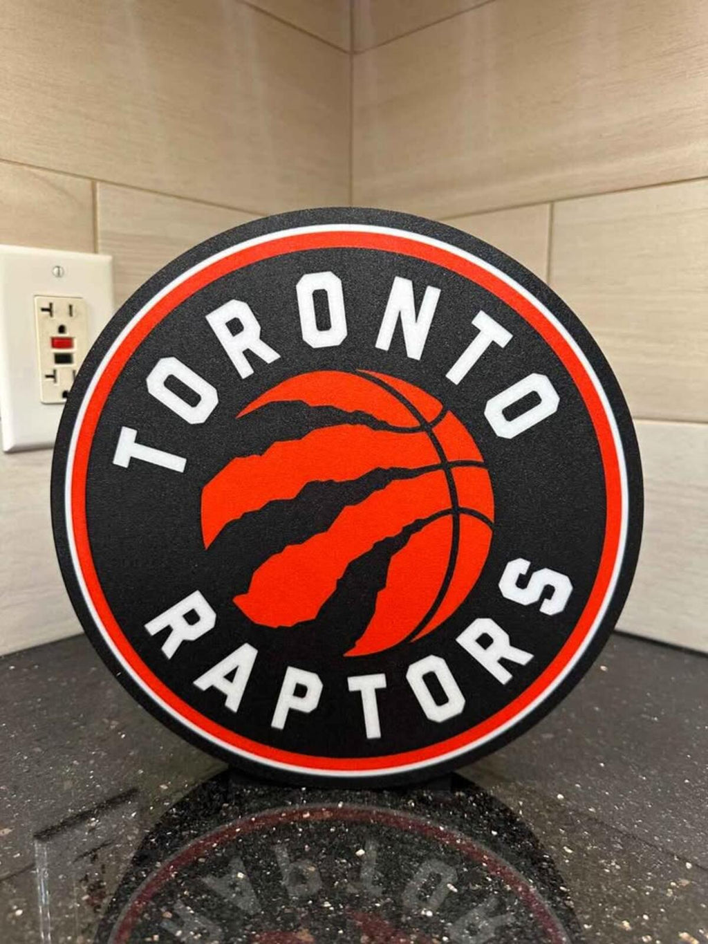 Toronto Raptors Lightbox With Stand