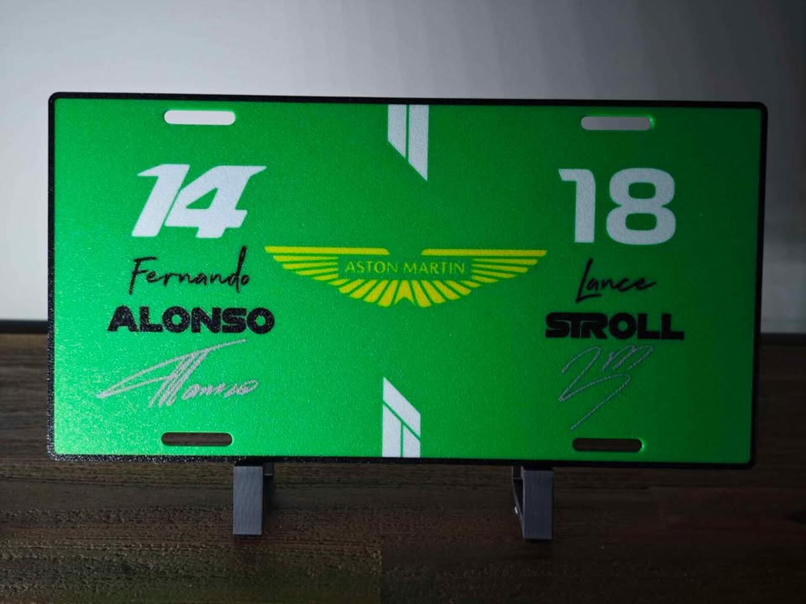 F1 2026 Decorative License Plates