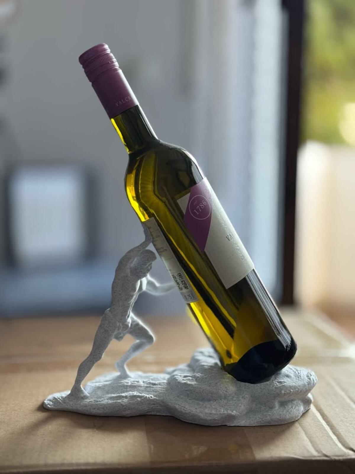 Greek God Of Wine Bottle Holder