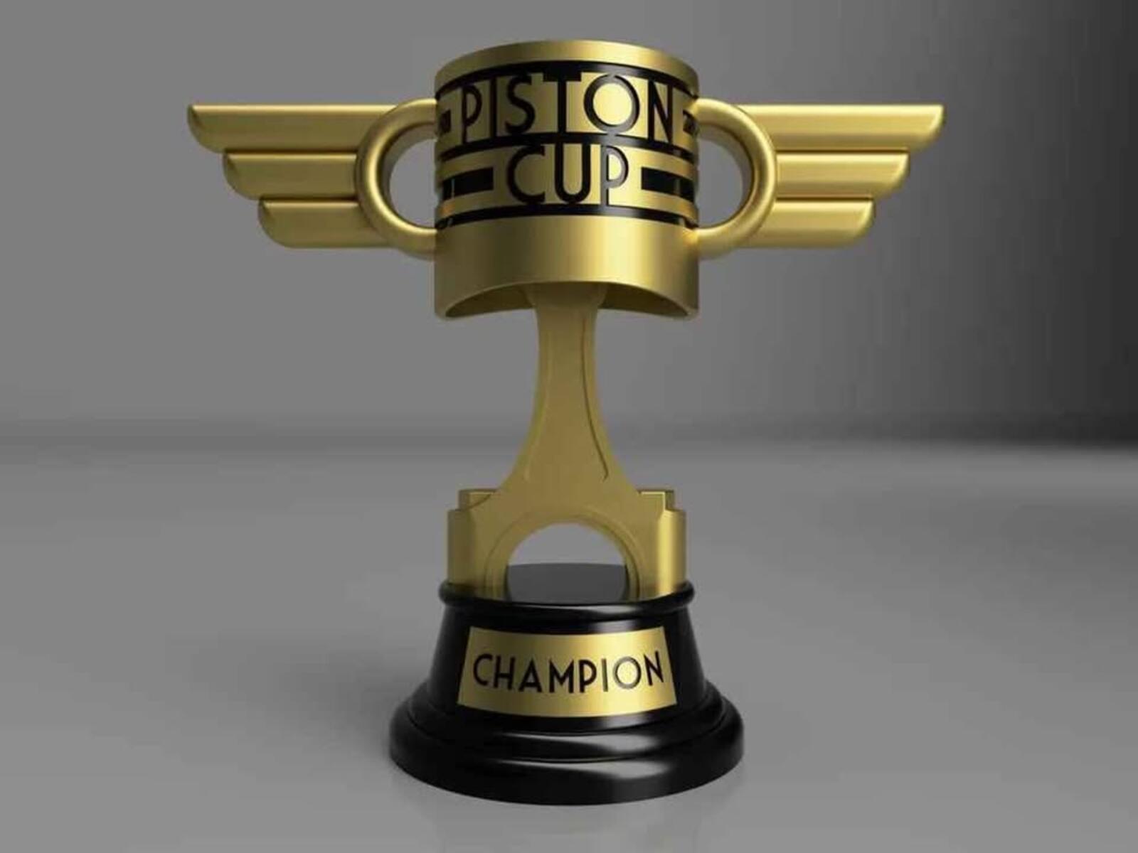 Piston Cup Trophy Statue