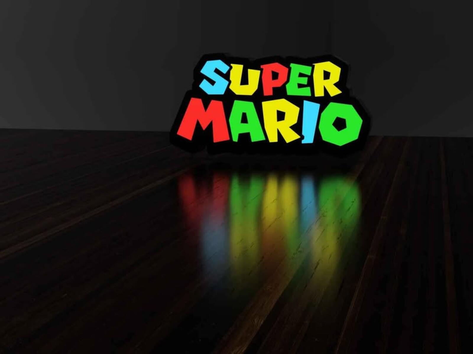 Super Mario Lightbox