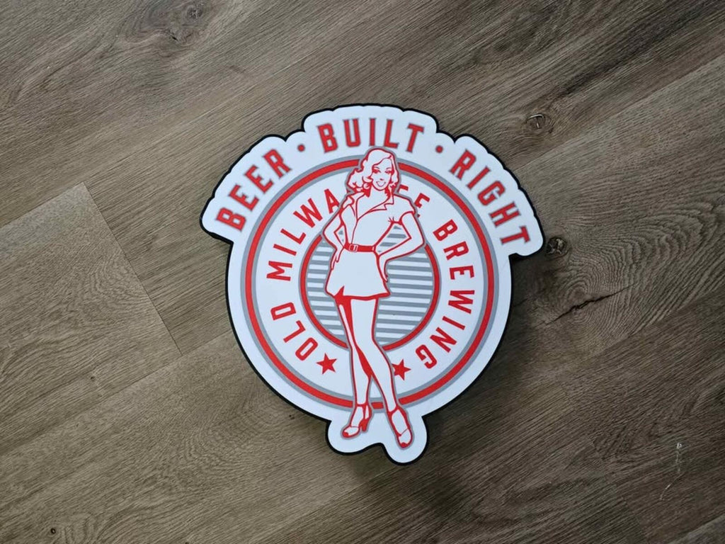Old Milwaukee Girl Lightbox