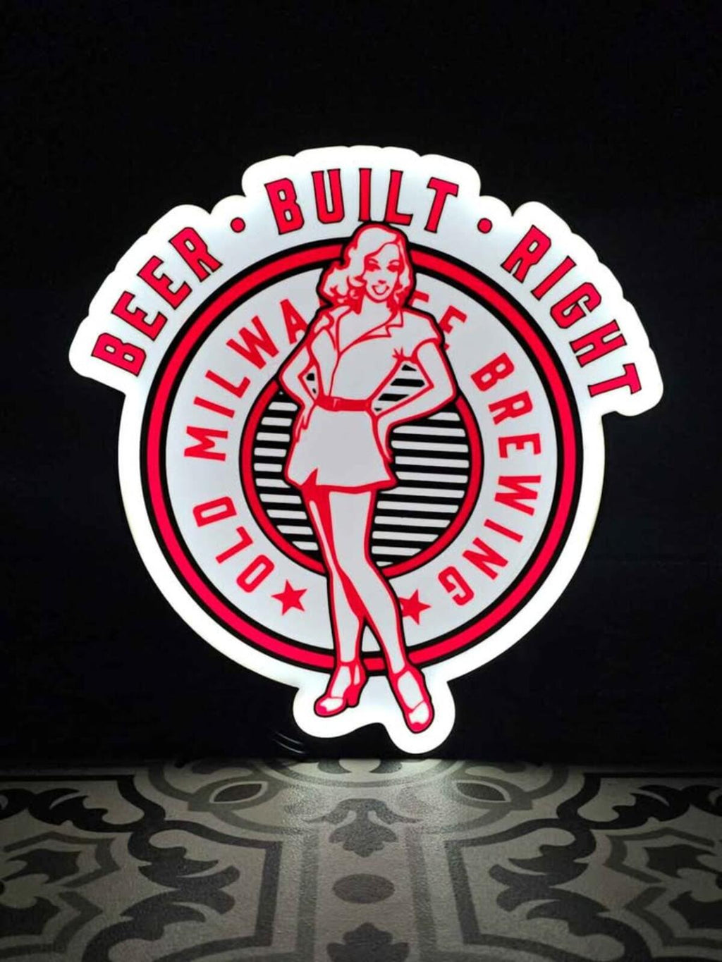 Old Milwaukee Girl Lightbox
