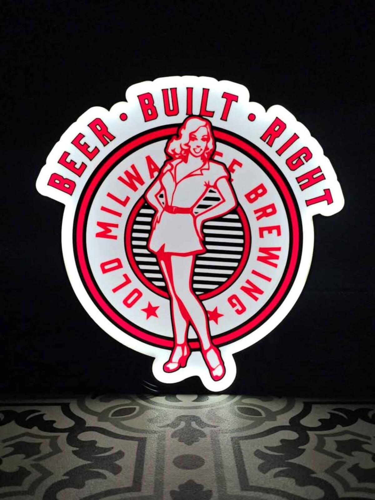 Old Milwaukee Girl Lightbox