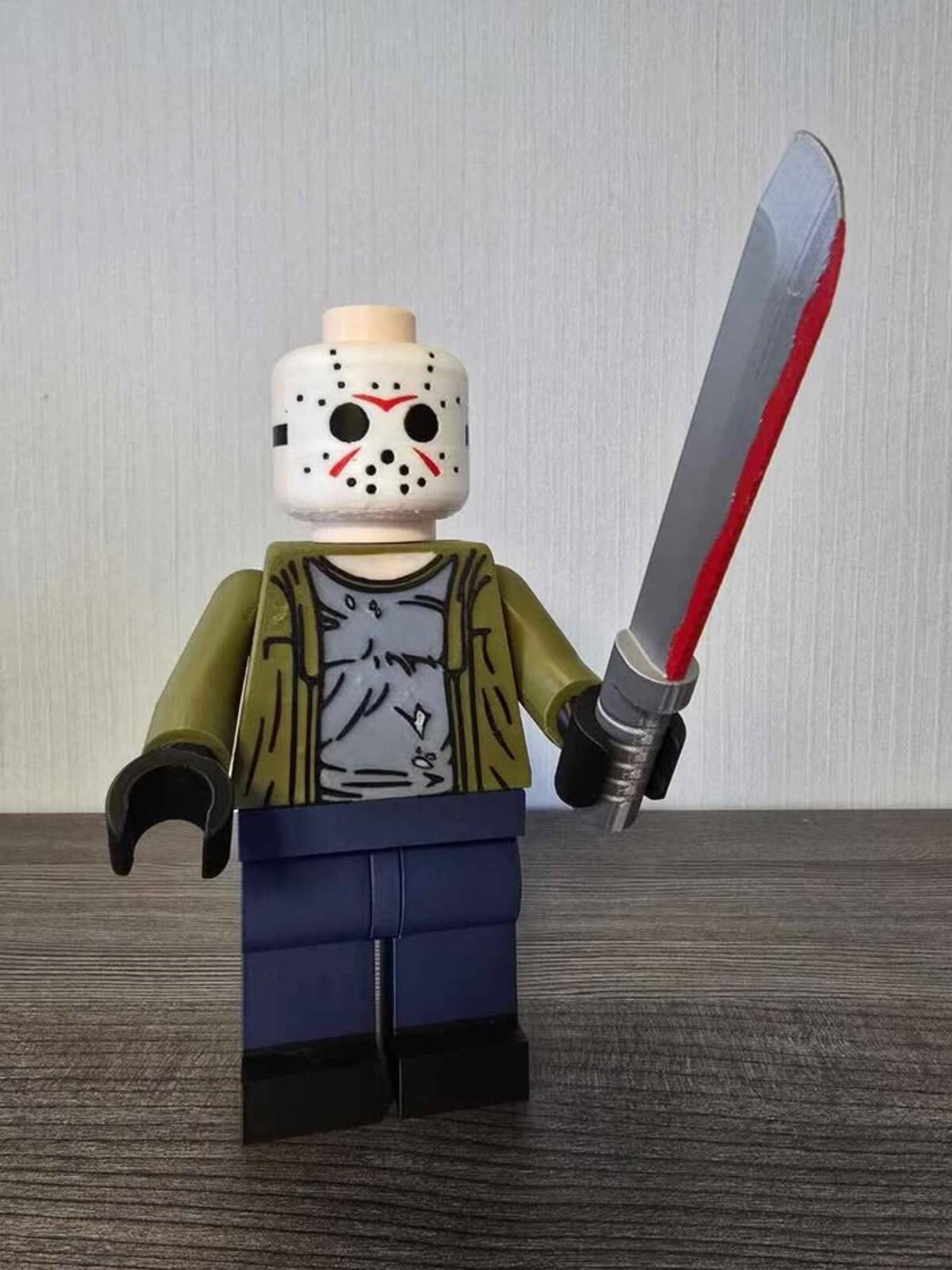 Giant Lego Jason Voorhees