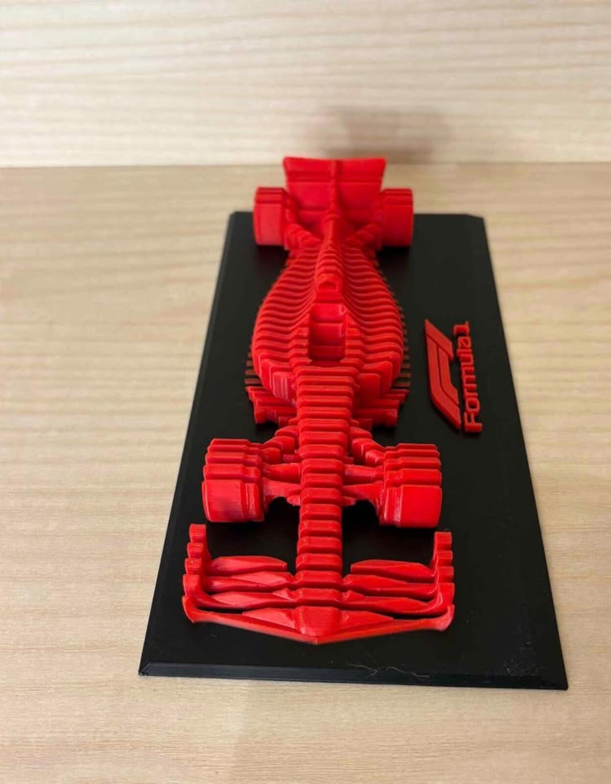 F1 Layered Sculpture