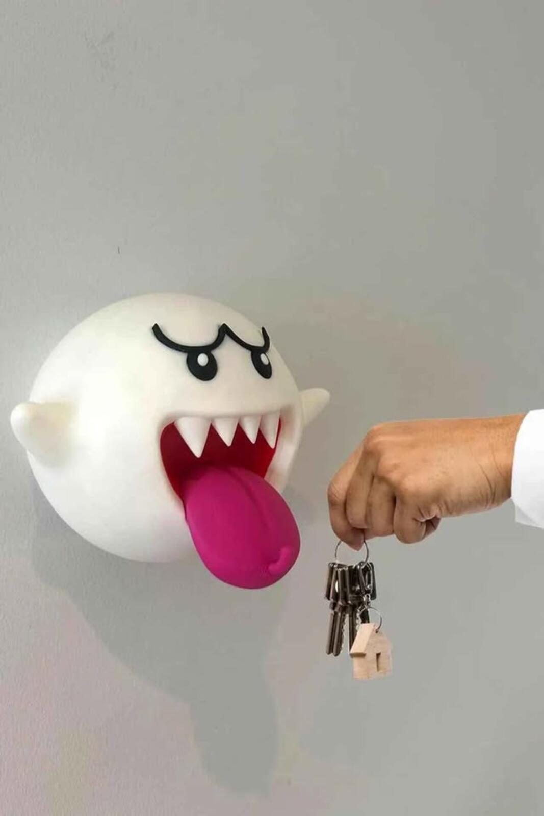 Mario Boo Key Holder