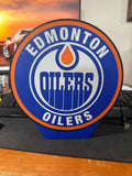 Edmonton Oilers Lightbox With Stand