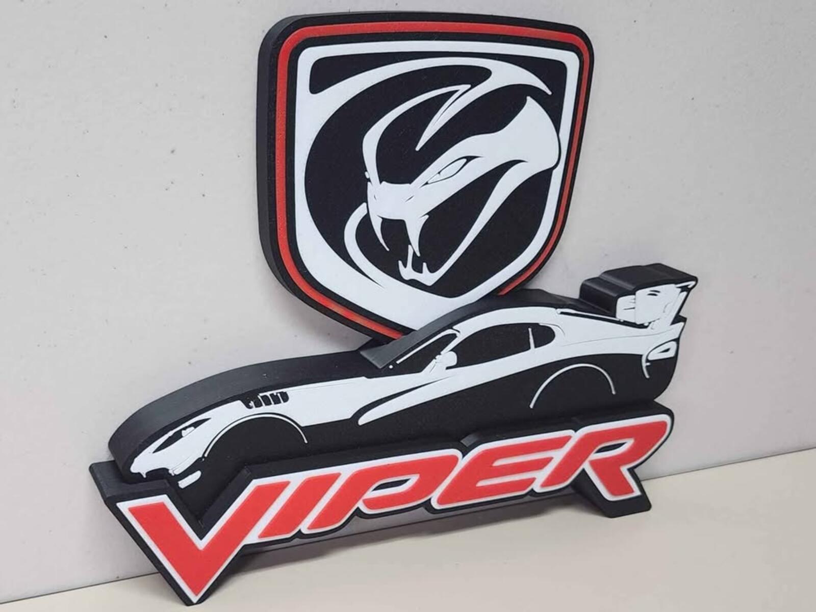Dodge Viper Shelf Display