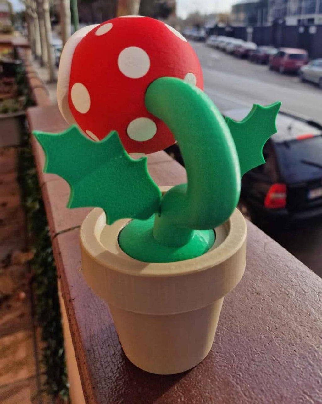 Piranha Plant From Super Mario Bros Sculpture