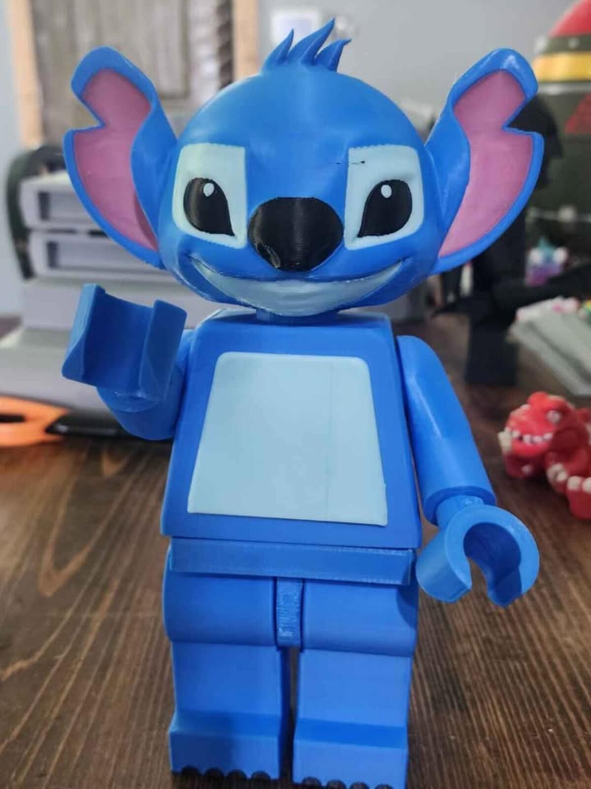 Stitch Lego Man