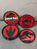 Jurassic Park/ World Coaster Sets (4)