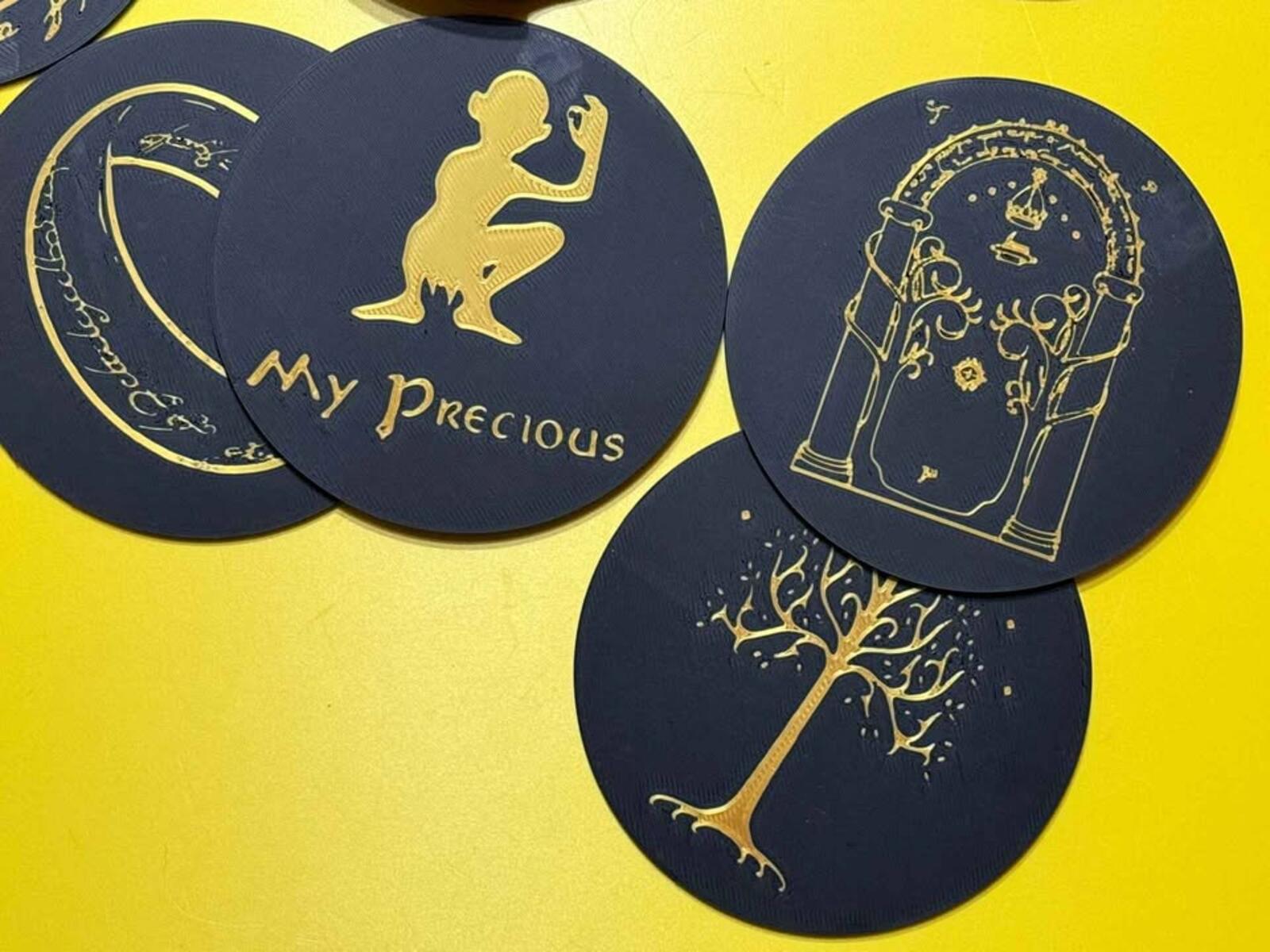 Lord Of The Rings Coaster Set (6)