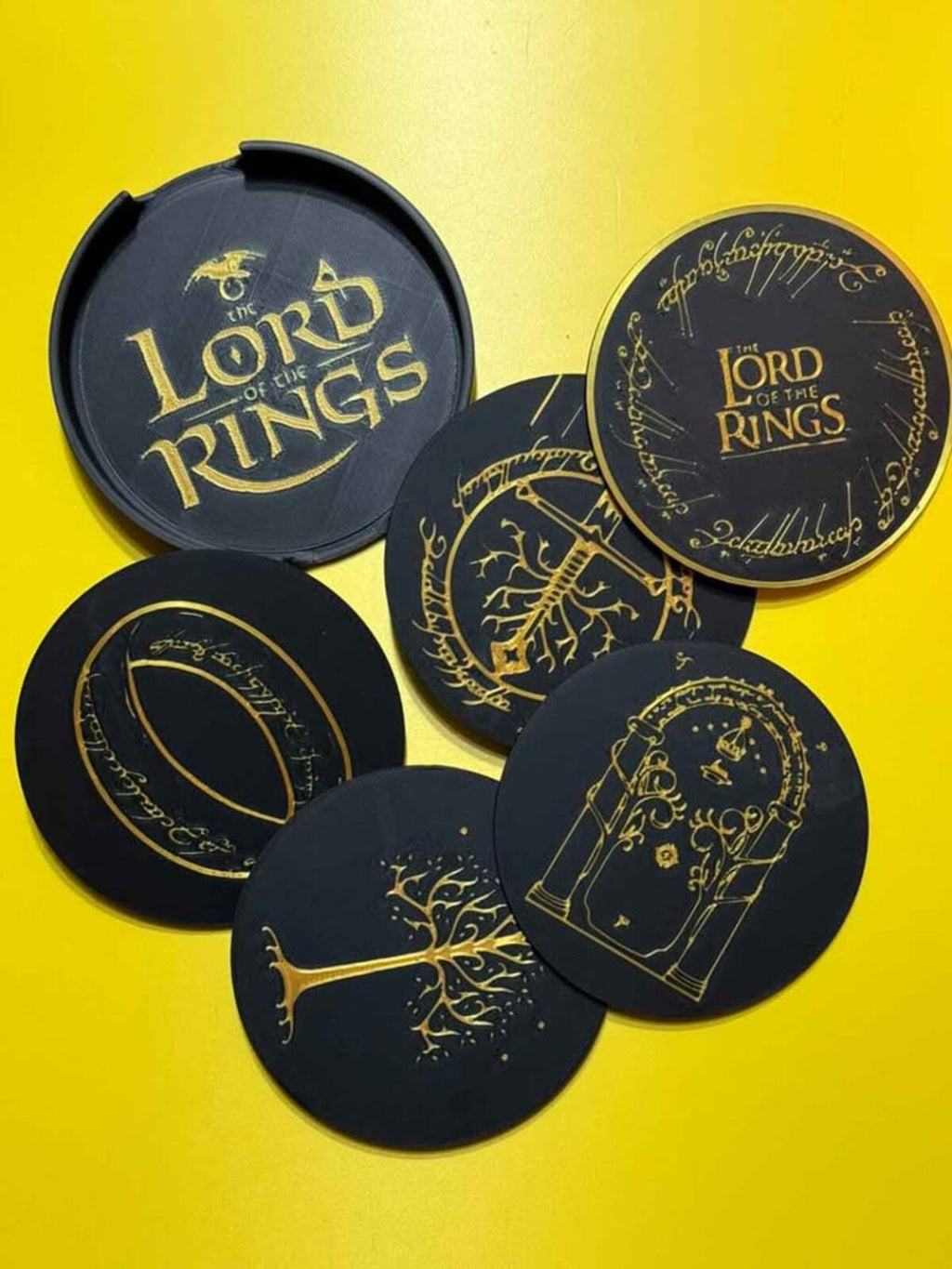 Lord Of The Rings Coaster Set (6)