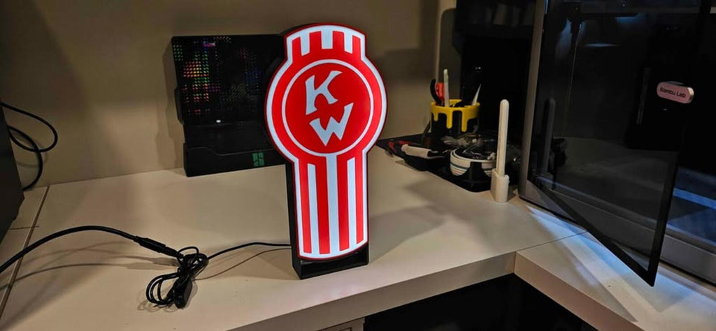 Kenworth Lightbox With Stand