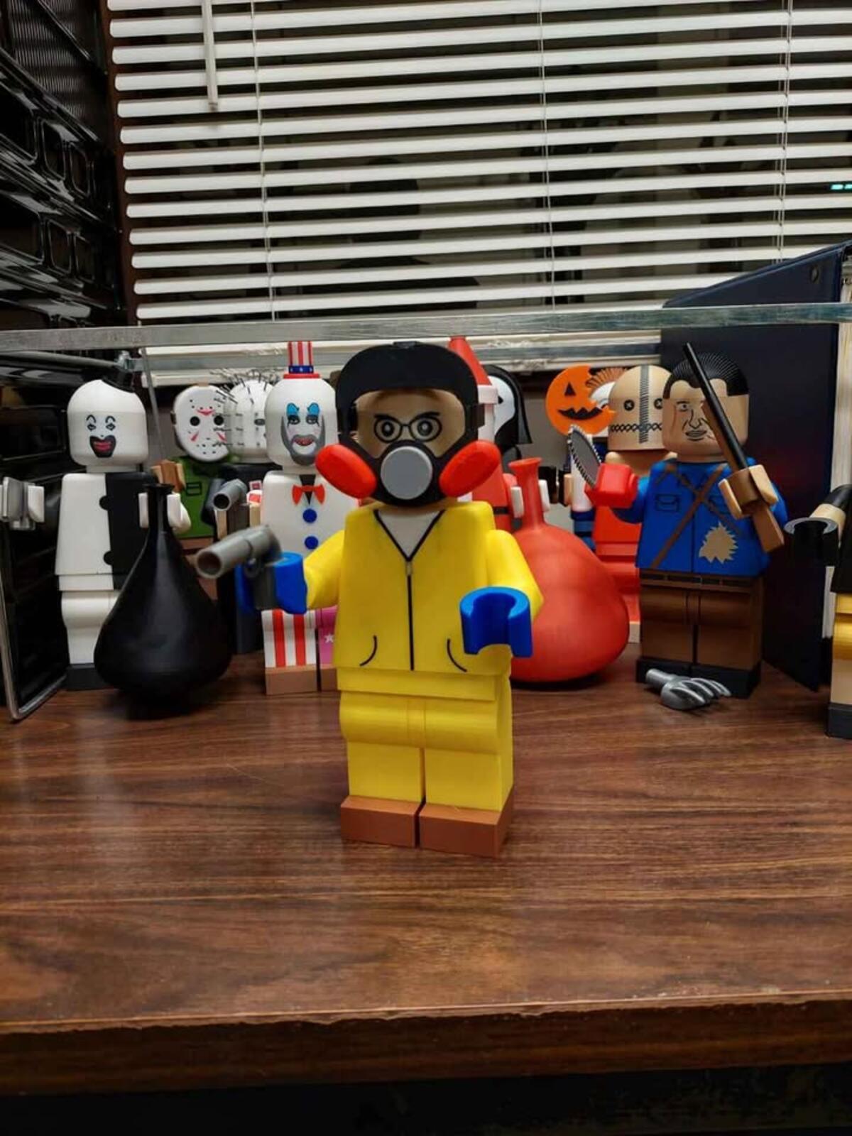 Giant Lego Walter White