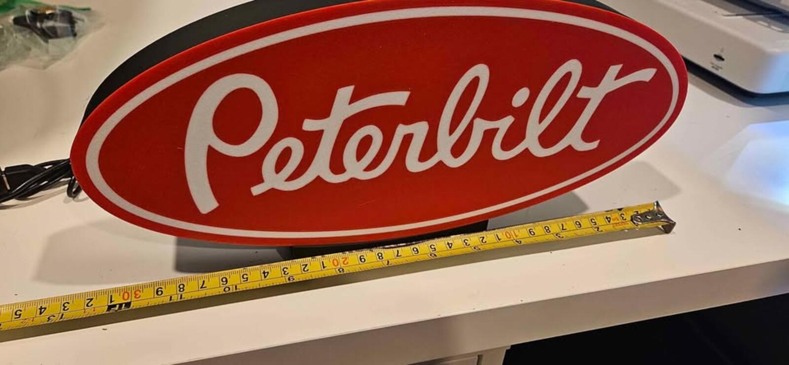 Peterbilt Lightbox With Stand