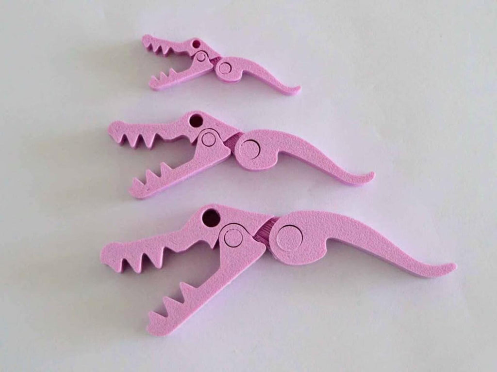 Crocodile Bag Clips With Lock