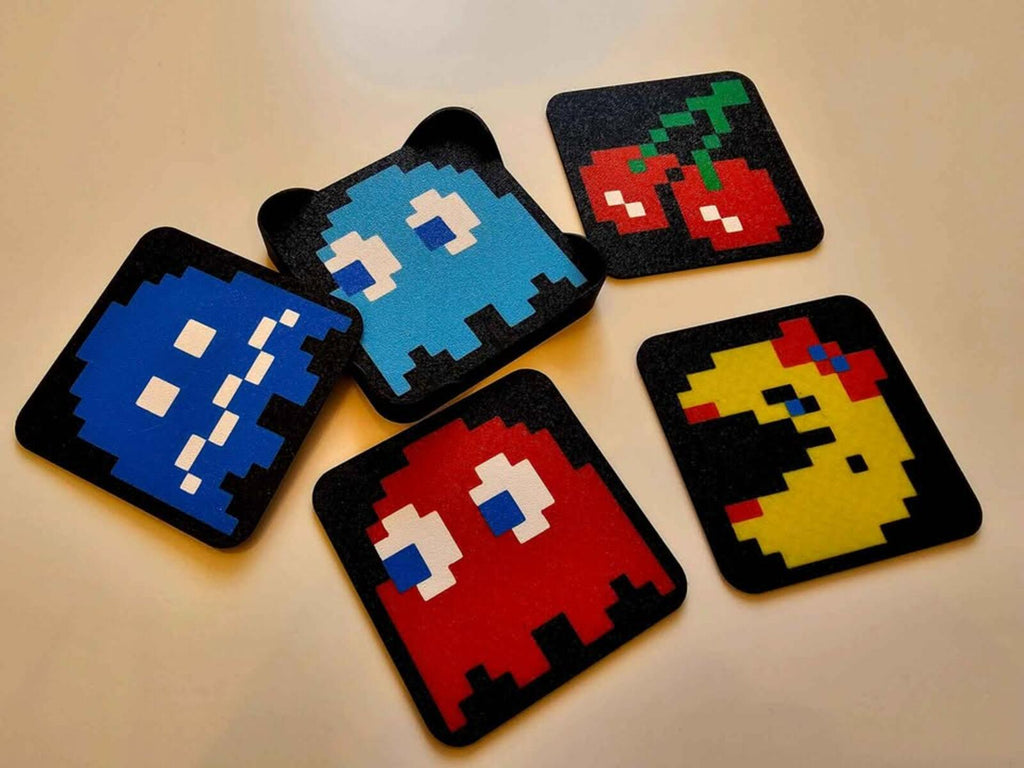 Pac-Man Coaster Set (8)