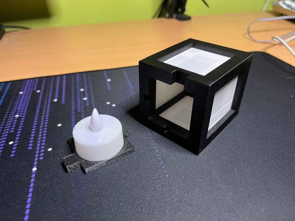 Minecraft Tealight Lantern