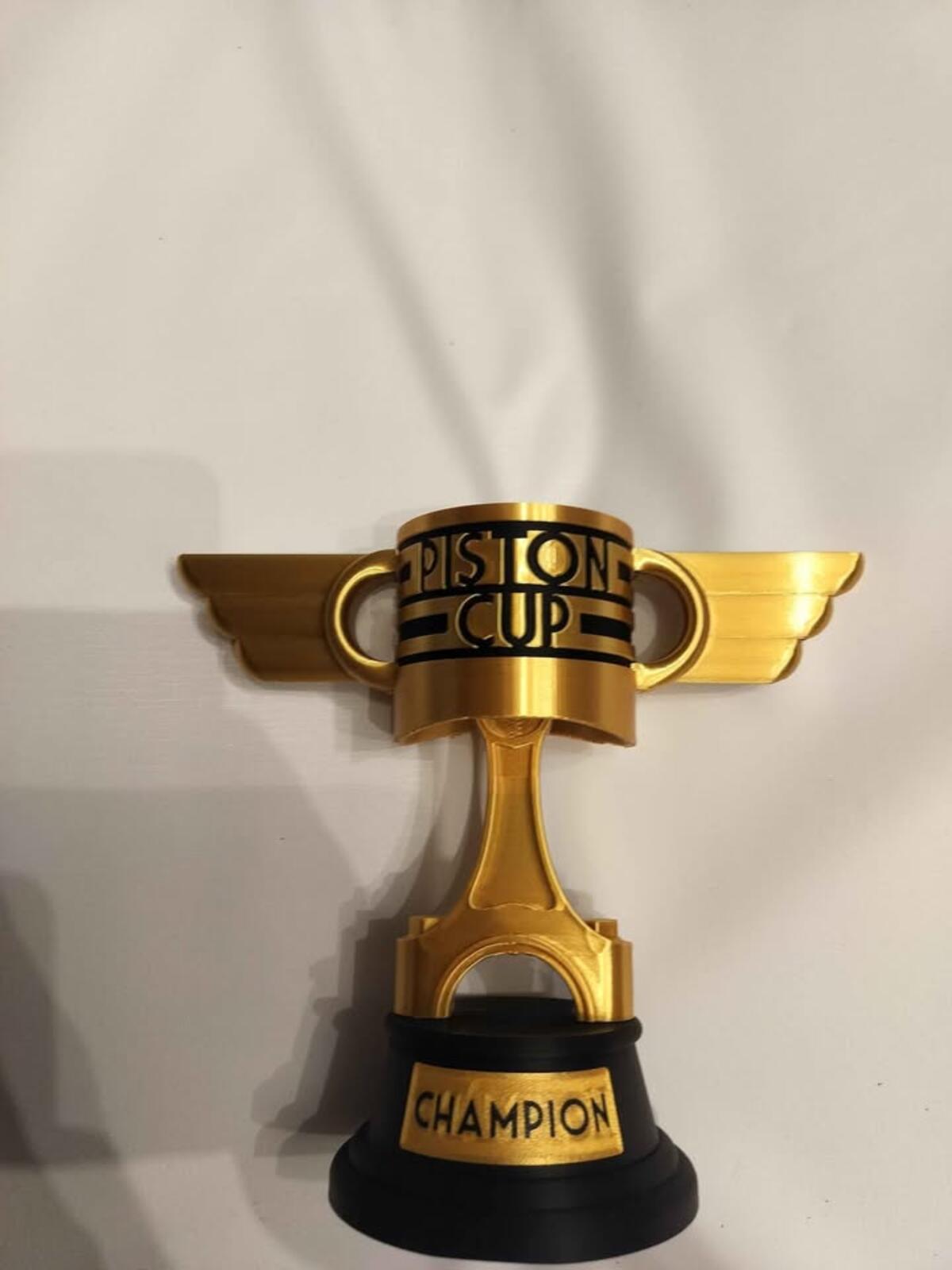 Piston Cup Trophy Statue